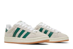 Adidas Campus 00s Crystal White Dark Green