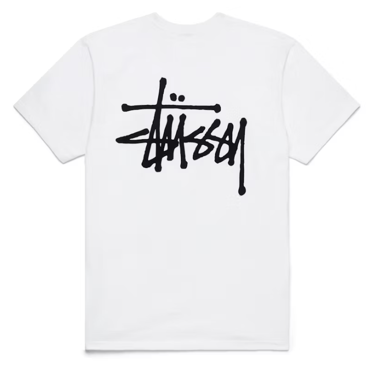 Stussy Basic Tee Hvid